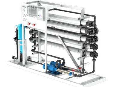 China 2000GPD Purified Water Treatment System , Double Pass Reverse Osmosis System for sale