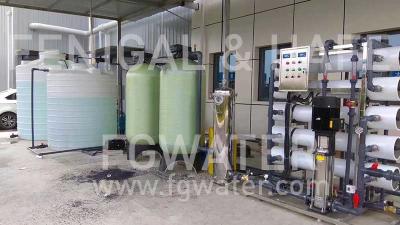 China Umkehr-Osmose des Brackwasser-8000LPH, Brauchwasser-Filtrations-System zu verkaufen