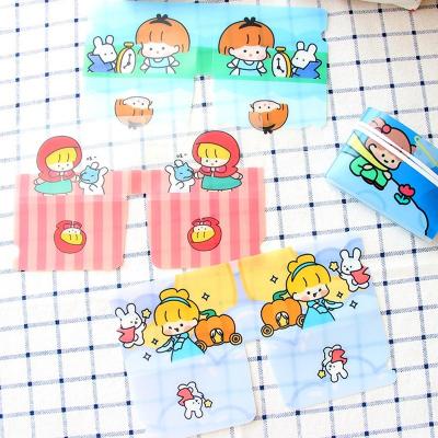 China Viable kawaii masked folder cute cartoon facemask custom folder customized masked folder for sale