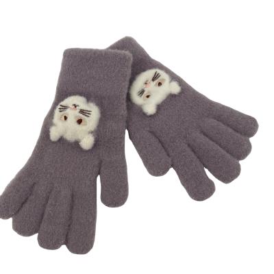 China Keeping Warm Child's Winter Magic Gloves Kids Stretchy Magic Gloves for Kids Knit Gloves for sale