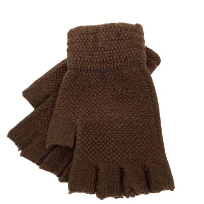 China Full Finger Daily Lifestyle Hand Touch Screen Warmers Acrylic Winter Women Knit Glove for sale