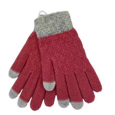 China Wholesale Winter Thick Warm Men's Gloves Suede Touch Screen Gloves Daily Life Fake for sale