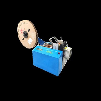 China PE/PVC /silicone/ plastic automatic heat shrink tube heat shrink tubing shrink sleeve tubing cutting machine for sale