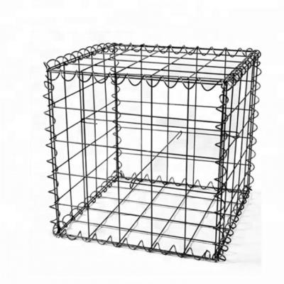 China Easily Assembled Barrier Welded Galvanized Flood Rock Gabion Mesh Cages for sale