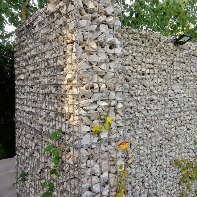 China Easily Assembled Welded Wire Mesh Construction Garden Retaining Stone Gabion Wall for sale