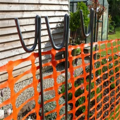 China Durable Orange Barrier Mesh With Pins for sale