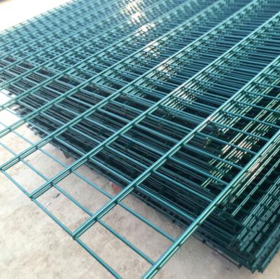 China Easily Assembled Anthracite Garden Welded Steel Iron Security Double Rod Fence for sale