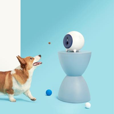 China Automatic Pet Smart Wifi Dog Camera Pet Treat Fin Dispenser Interactive Tosser t Other Pet Products for sale