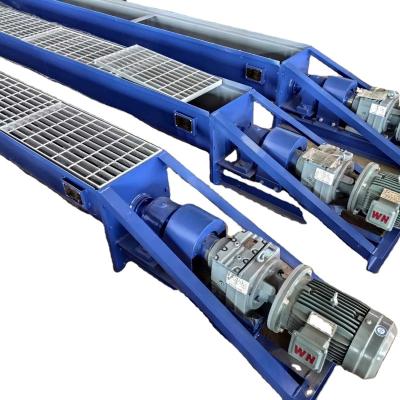 China Industry field power saving mud slurry screw conveyor machine for industry for sale