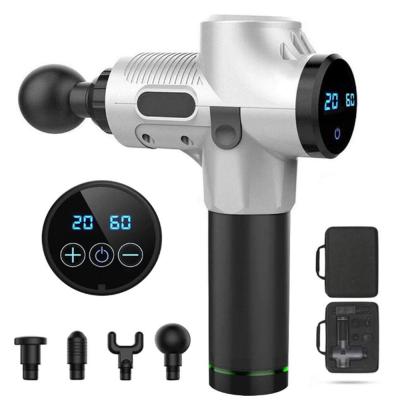 China 2020 Professional Handheld Deep Gym OEM Muscle Vybe Massage Gun, Cordless Vibration Body Massager Gun) for sale