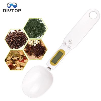 China Kitchen Weighing LCD To Display High Precision Small Scale Spoon Scale, 500g 0.1g Plastic Digital Kitchen Measuring Scale; for sale