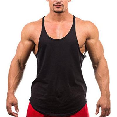 China Hot Selling Quick Drying Tops Men's Gym Summer Fitness Sports Breathable Fitness Singlet Customize Vest Men's Running Sports for sale