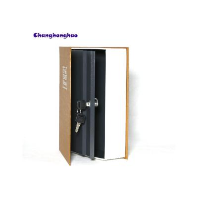 China Secret Book Box Dictionary Money Safe Box Made Of China Metal 240*115*55/265*195*65mm for sale