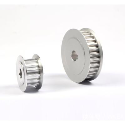 China Machinery Repair Shops Machine Parts 18 Tooth 6.35mm Width 6mm Aluminum Alloy Synchronous Belt And Pulley for sale