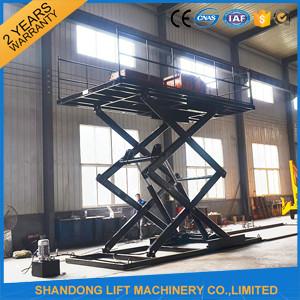 China 2.5T 6M Hydraulic Scissor Car Lift Heavy Duty Scissor Truck Lift for sale