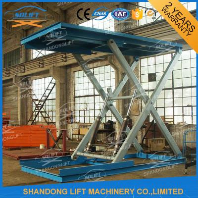 China Heavy Duty Hydraulic Car Scissor Lift for sale