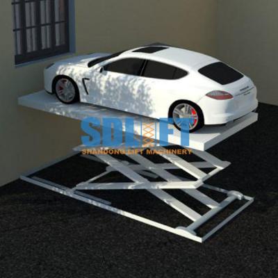 China Portable Automotive Scissor Lift For Automatic Car Elevator Parking Systems for sale