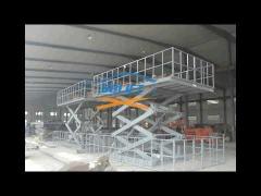 Hydraulic scissor car parking lift