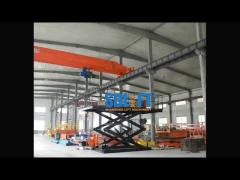 Hydraulic scissor lift platform