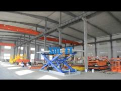 Hydraulic scissor car lift