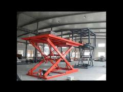 Hydraulic scissor car lift