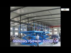 1t 5.5m hydraulic heavy duty scissor lift electric home scissor lift platform with ce