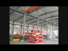 Hydraulic scissor car lift