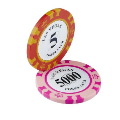 China High Quality Clay ABS Casino Poker Chips Custom Logo Clay Poker Chips for sale