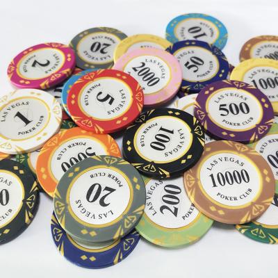 China Oversized Golf Mini Metal Casino Poker Chips Chips Wholesale Cheap Custom Denomination Play Poker Juego for sale