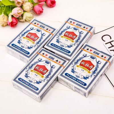 China Custom Printing Cardboard Paper Poker Paper Game Cards Factory Supply Cheap Playing Card Common Style for sale