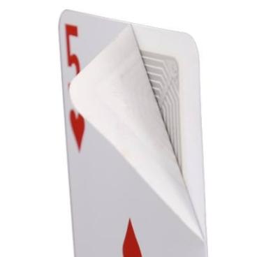 China NFC RFID Card Game Plastic Card Poker New Technology Custom Logo for sale