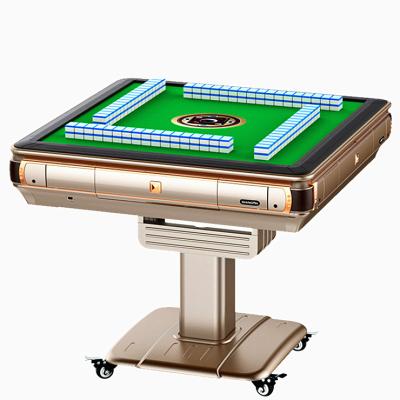 China Intelligent Automation/Quiet Electric Drag/Pulley Base Mahjong Table For 2 Sets Of Mahjong Tiles Also Used As Dining Table With Pulley Base for sale