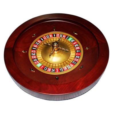 China Gambling Casino Roulette Table Factory Professional Wooden Roulette Wheel Set For Gambling for sale