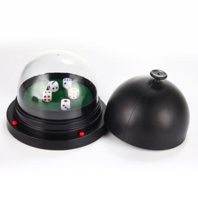 China ABS Electric Dice Cup Shaker Automatic Bar Dice Cup Battery Electric Dice Roller Cup for sale