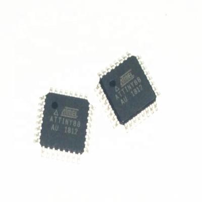 China Microcontroller Electronic Components Integrated Circuits IC Standard Chip MCU TQFP32 ATTINY88-AU for sale