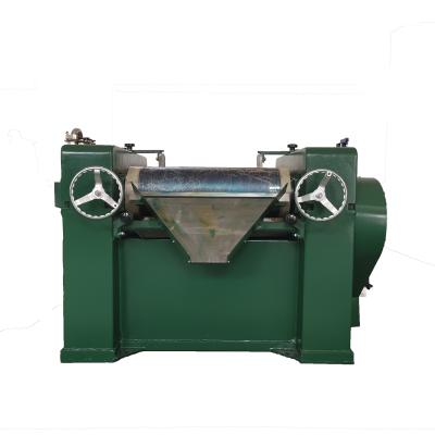 China Medicine Processing Hard Alloy Steel CLGM-150 Three Roller Mill Suitable For Chemical Machinery Like Paste 3 Roller Ink Liquid Grinding Machine for sale