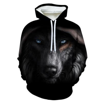 China Anti-wrinkle 3D Digital Printing Custom Pocket Hooded Pullover Men's Hoodies Men's Hoodie for sale