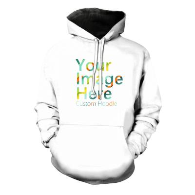 China Custom Anti-wrinkle 3D Sublimation Printed Hoodies , Hoody Sweatshirt Hoodies Pull Over for sale