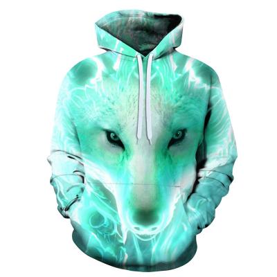 China Anti-wrinkle 3d printed sublimation polyester hoodie sweater for sale