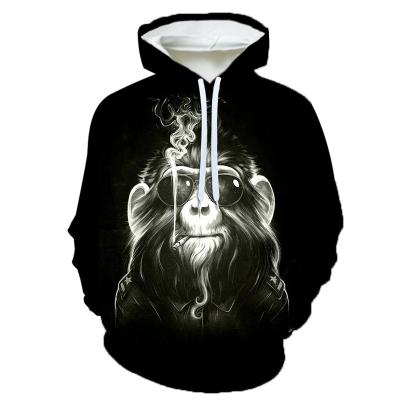 China Anti-pilling 3D Gorilla Sweater Pullover Hoodies for sale