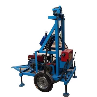 China Hotels Civil Wheeled Folding Gantry Auger Rough Draft Engineering Knockdown Rig for sale