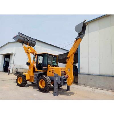 China 55kw Hotels Garden Orchard With One Wheel Excavator Loader for sale