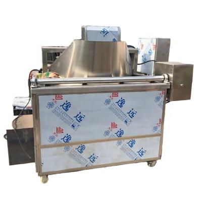 China Vegetable Processing Plant SUS304 Stainless Steel System Automatic Lifting Easy Manual Cleaning Automatic Slag Removal Fried Assembly Line for sale