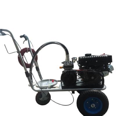 China X6 Maker Road Hotels Type Line Marker Hand Propelled Road Drawing Cold Spray Scribing Machine for sale