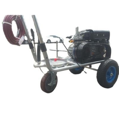 China Hand-push 5.5HP Floor Garage Marking Machine Paint Line Marker for sale