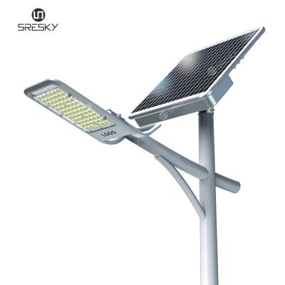 China New Design Wholesale ROAD SRESKY 80 Watt Outdoor Solar Led Street Light Waterproof IP65 Track Lamp for sale