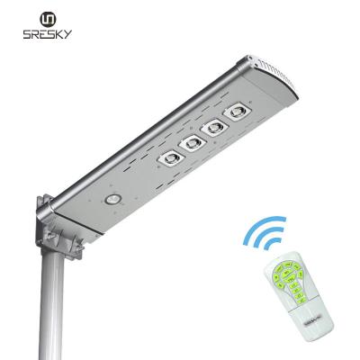 China ROAD high lumens all in one outdoor led solar street light motion sensor house light with pole road light price list for sale