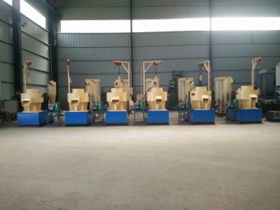 China vertical ring die biomass wood pellet mill production line LSKJ550 1500kg per hour for sale