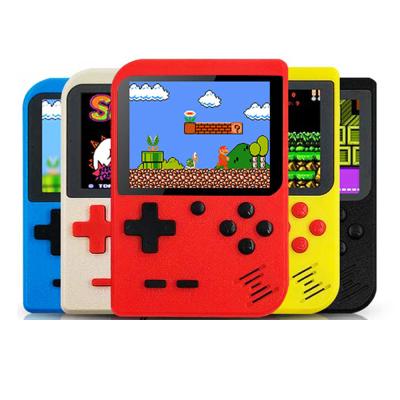 China Portable ABS Game Console Classic Retro FC 8bit 400 In Video Games 1 3.0 Inch Handheld Devices For Kids for sale