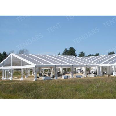 China Outdoor event 1000 people clear glass wall clear roof outdoor wedding party tents marquee for banquet fete for sale